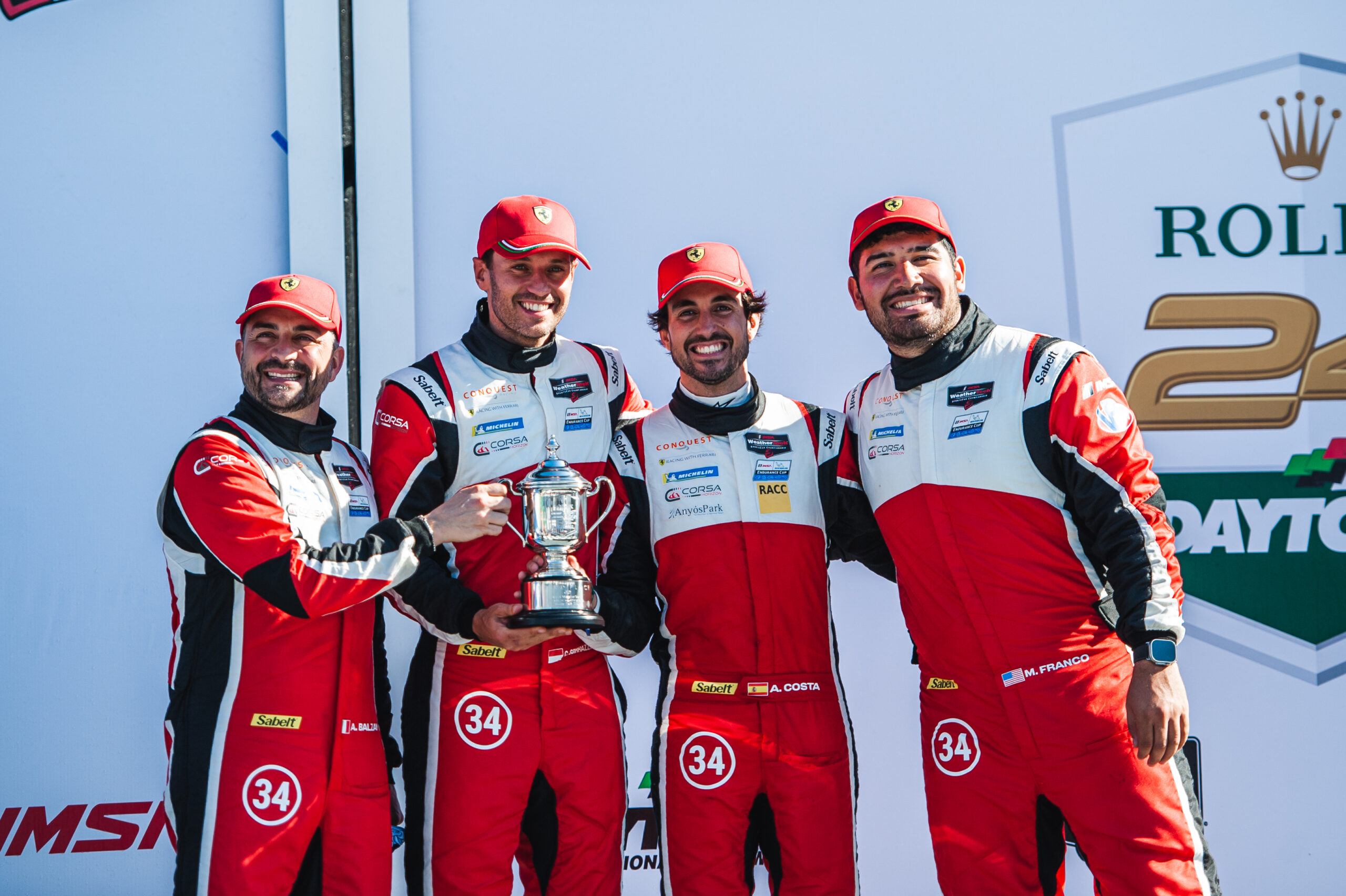 Conquest Racing With Ferrari Achieves Third Place Finish in GTD