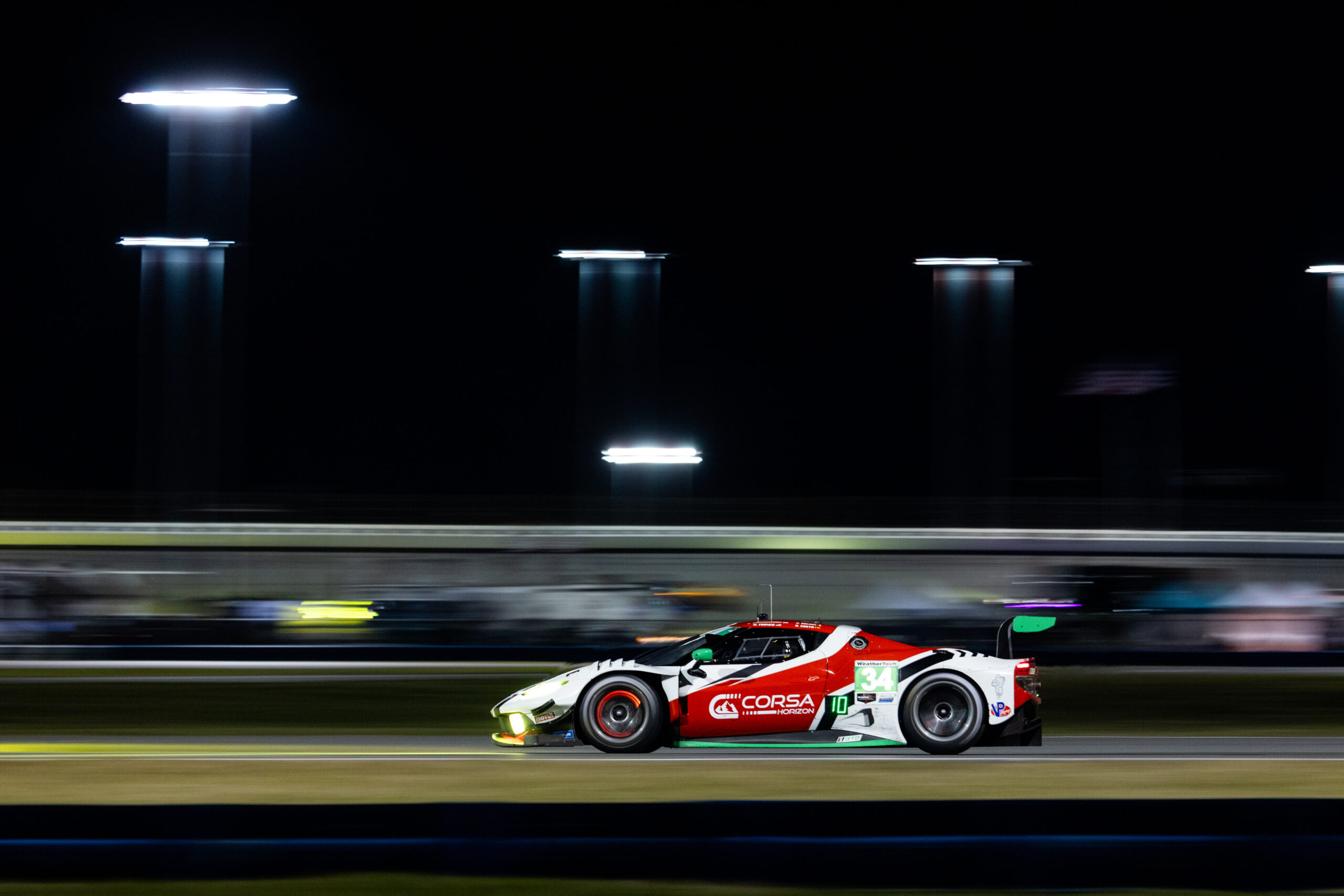 Conquest Racing With Ferrari Clinches 6th Place in GTD Class